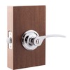 Copper Creek KL2230PS Scandinavian Privacy Kash Non-Handed Lever, Polished Stainless