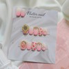 Antique pink gradient handmade nail tip - Almond / 엔틱