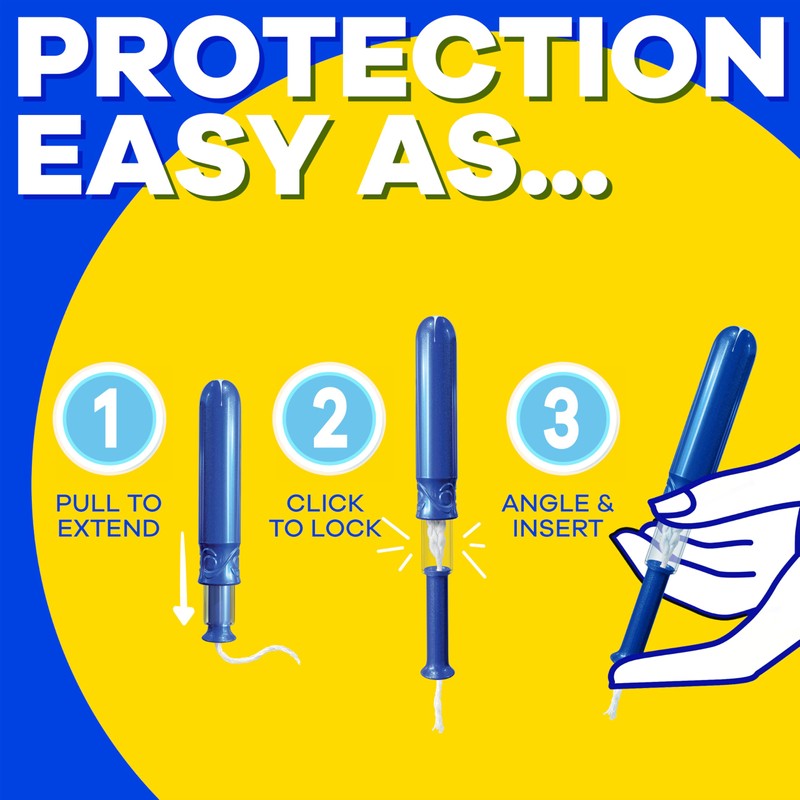 Tampax Compact Pearl Tampons Multipack, with LeakGuard Braid & Extendable