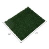 Udorich Effective Pet Potty Training with Artificial Grass Rug, Synthetic
