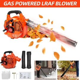 Unbranded Handheld Leaf Blower Gas Powered 2-Stroke Commercial Heavy Duty Grass Yard Clean