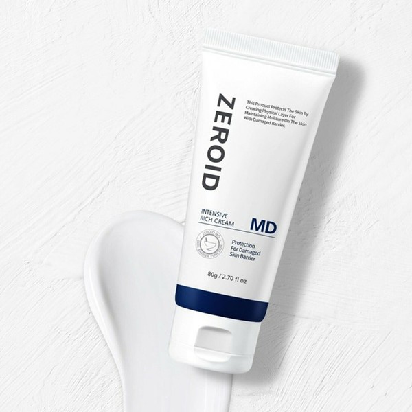 ZEROID Intensive Rich Cream MD 2.8oz / 80g Firming, Moisturizing K-Beauty