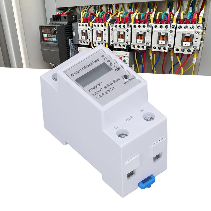 WiFi Smart Meter Power Electricity Energy Monitor Switch Single Phase