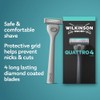 Wilkinson Sword Quattro Men’s Razor Handle, 1 Blade Refill |