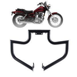 Kinglemc Crash Bar Engine Guard Highway Freeway Bar for Honda Rebel CMX250 CMX250C 1996-2016 (Black)
