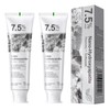 2pcs Hydroxyapatite Toothpaste, blanquea los dientes, limpia los dientes, elimina