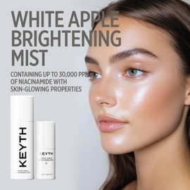 KEYTH White Apple BRIGHTENING Mist (150ML, 5.07 FL.OZ.) / Skin Tone Improvement, Wrinkle Improvement, Glow Filter, Blemish Improvement, Moisturizing, Apple Water