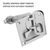 Boat Floor Lock, Stainless Steel Flush Mount Floor Lock Hatch