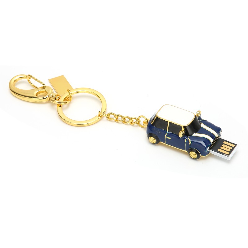 U Disk USB2.0 Flash Drive Stylish Cartoon Car Shape File