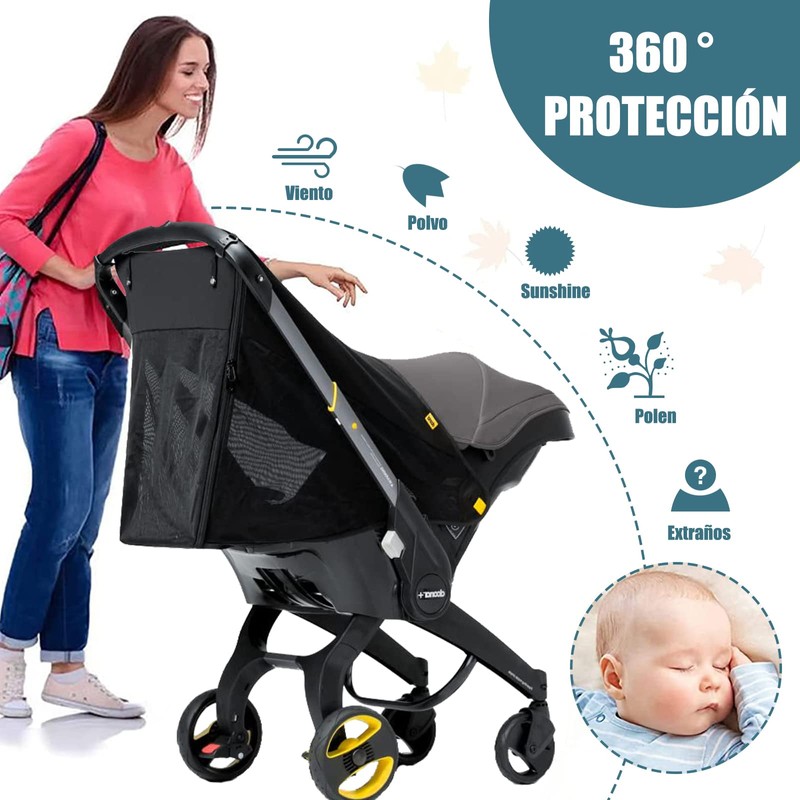 Parasol para Cochecitos, Red de Sombra de Cochecito de Bebé