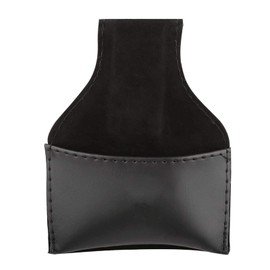 Vbestlife Portable Billiard Chalk Holder Snooker Billiards Chalk Bag PU Pouch Bag Accessory Black