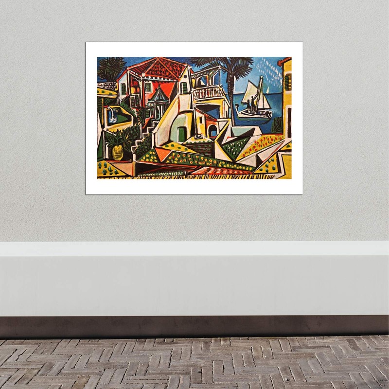 Spiffing Prints Pablo Picasso - Mediterranean Landscape - Large -