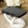 HEALLILY Black Wavy Gua Sha Board Massage Scraper Plates Natural
