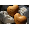 Thankgoods Wooden Heart Worry Stone - Say it with Heart,