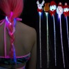 Rhappq 5pz Pinzas Pelo Con Luz Fibra Luminosa Accesorios De