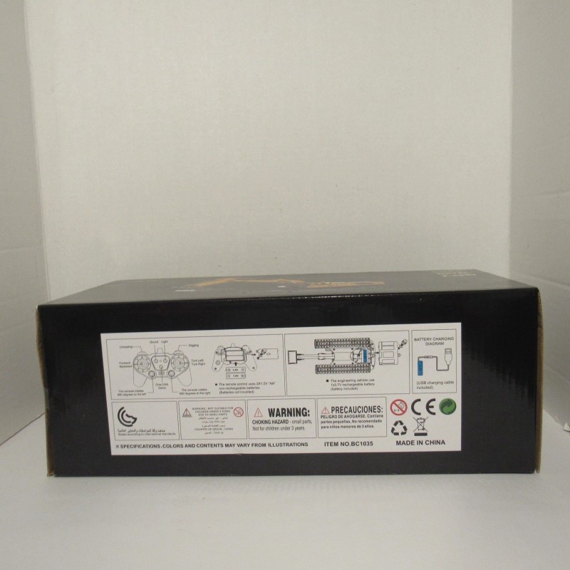 258 XUEZHISHAN 258 Remote Control Excavator Toy 1/20 Scale, Realistic