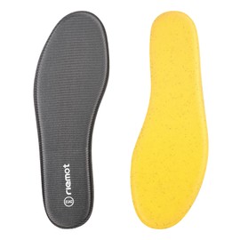 riemot Memory Foam Insoles for Men and Women, Soft Shoe Insoles, Comfort Insoles for Shoes, Trainers, Boots, for Sports, Leisure and Everyday Use