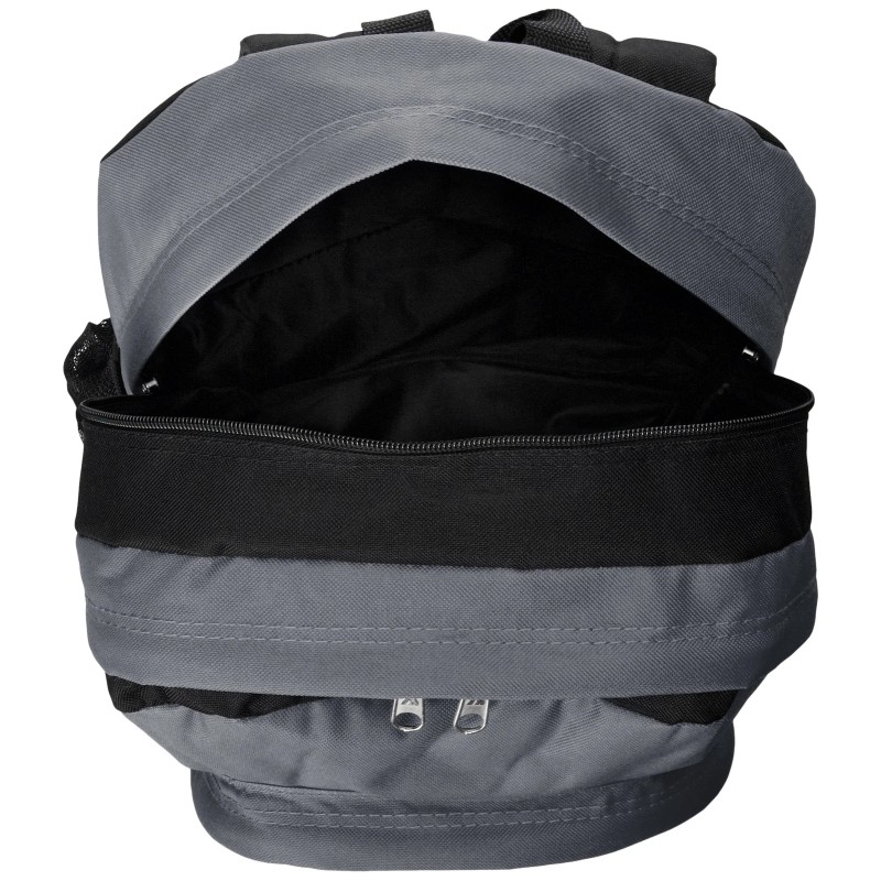 Everest 5045 Double Main Compartment Backpack Dark Gray One Size
