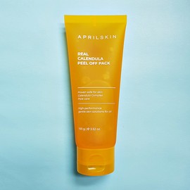 April Skin Real Calendula Peel Off Pack 100g Renewal Version / 에이프릴 스킨 리얼 카렌둘라 필 오프 팩 100g 리뉴얼 버전