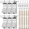 Abizarch 30Pcs Squeaky Floor Repair Kit Aluminum Alloy Eliminate Floor