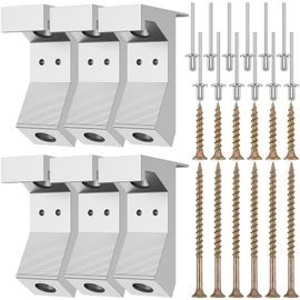 Abizarch 30Pcs Squeaky Floor Repair Kit Aluminum Alloy Eliminate Floor Squeak Screws Kit Sturdy Squeaking Floor Fix Nails Floor Gap Fixer Set for 5/8inch and Thicker Floors