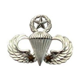 U.S. Army Combat Jump Wing 2nd Award Master Brite (each)