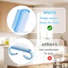 Nail Brush, 4pcs Two-Sided Scrubbing Brushes, Nail Cleaning Brush, Fingernail