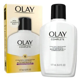 Olay Complete Crema Facial Hidratante 177ml. Para Piel Grasa Tipo de piel Seca y grasa