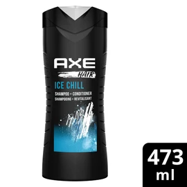 AXE 2-in-1 Shampoo and Conditioner for Clean & Strong Hair Ice Chill Iced Mint & Lemon Men's Shampoo & Conditioner in a 100% Recycled Bottle 473 ML