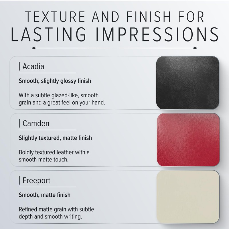 Gallery Leather Compact Photo Album for 4x6 Pictures, Holds 120