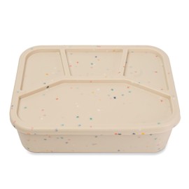 Ullabelle - Caja bento a prueba de fugas de silicona de grado alimenticio, sin BPA, ftalatos, plomo y PVC, caja de almuerzo bento para guardería, niños y adultos, juegos resistentes a fugas con tapas,