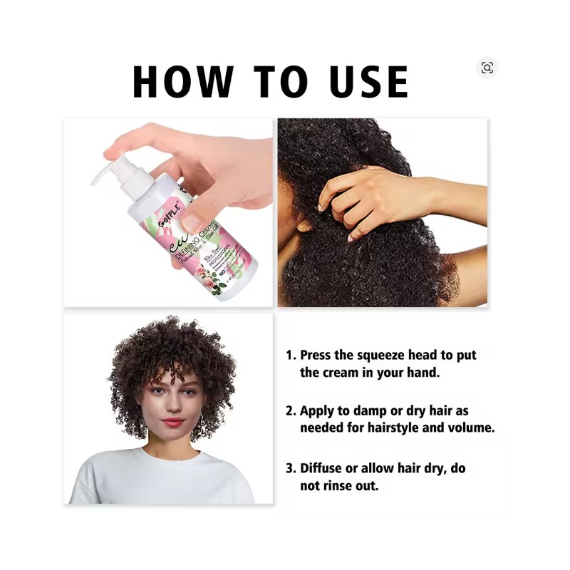 DIPSEVEN Castor Oil Curl Defining Cream - Shea & Rose