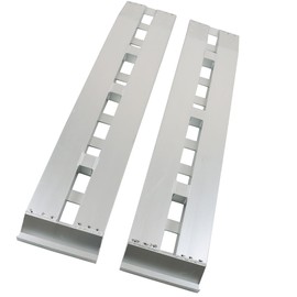 labwork 60 inch X 12 inch Aluminum Ramps Trailer Ramps 6000LBS Hook Ramp Attachment End