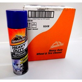 Armor All Heavy Duty Wheel and Tire Cleaner Spray, 22 Oz, Multicolor, Pack of 6
