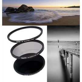 Haida Slim Pro II UV MC Slim Pro II MC CPL Slim Pro II MC ND 3.0 (1000x) MC Professional Set 67 mm Filter Diameter Includes Metal Filter Container