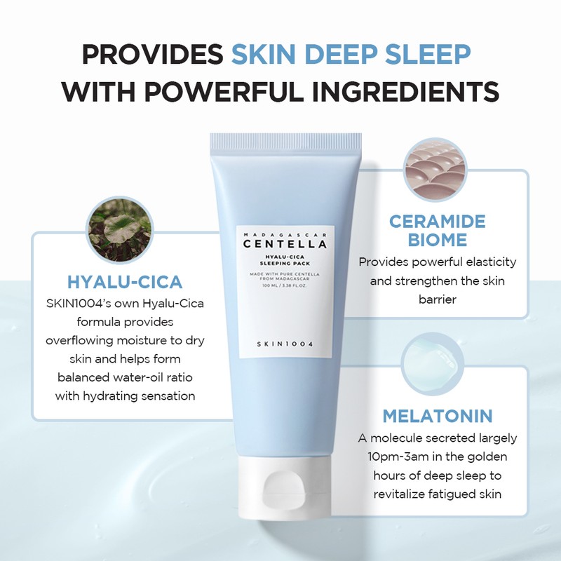 SKIN1004 [SKIN1004]Madagascar Centella Hyalu-Cica Sleeping Pack 100ml