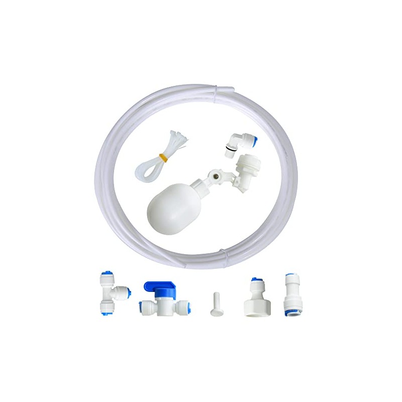 1/4 inch Tube Float Valve Kit for RO Water Reverse