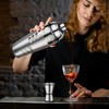 Cocktail Shaker Martini Shaker Set with Recipe, 24 oz Martini
