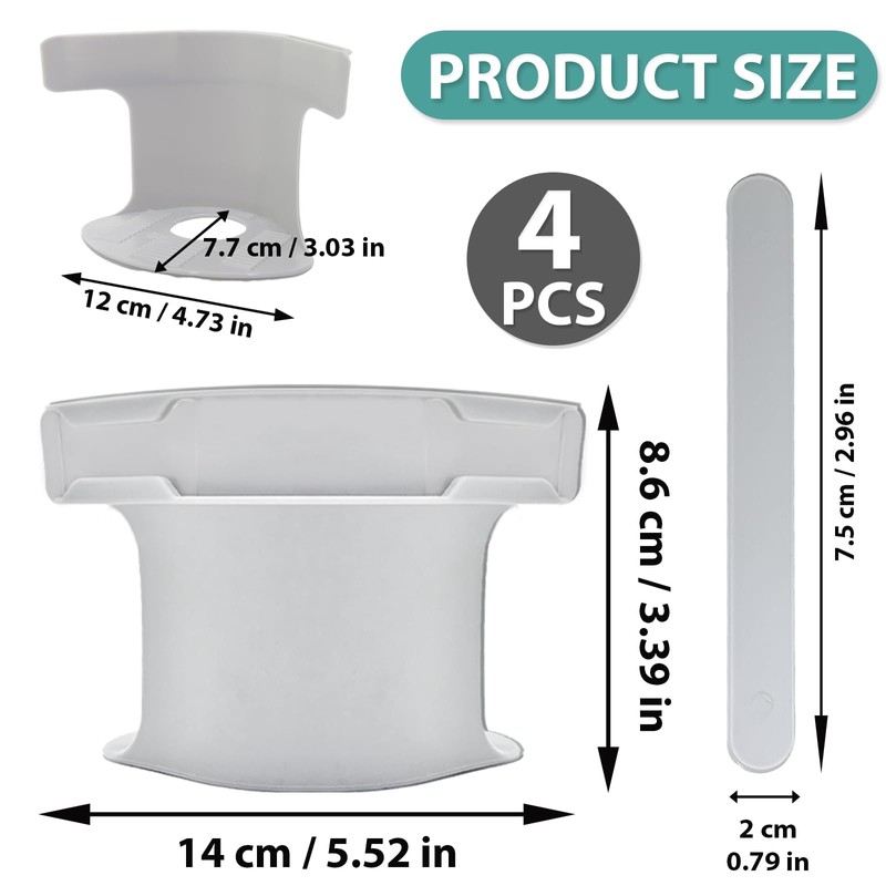 ZOHEA 4PCS Bed Sheet Holder, Heavy Duty Fitted Sheet Holder,
