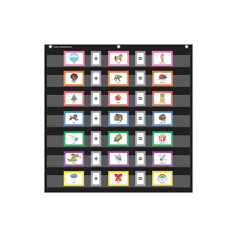 Teacher Created Resources Compound Words Pocket Chart Cards