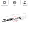 Kerafactum 2 Forks Meat Fork Dining Forks Set | Roasting
