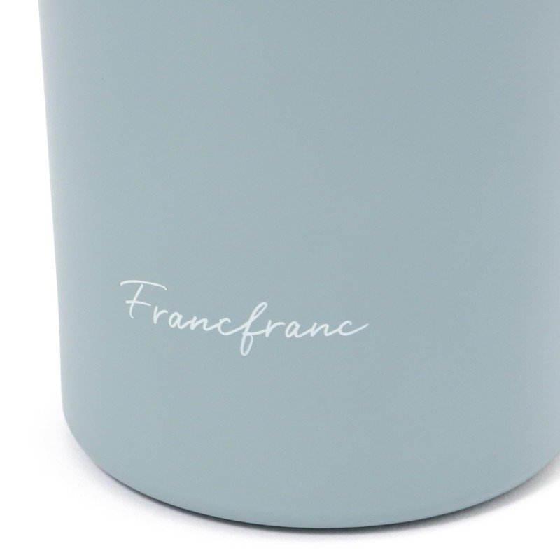 Francfranc Stainless Steel Tumbler with Lid, 650ml, Blue