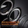 K&F Concept M11135 NIK-EOS High Precision Adapter Ring Lens Adapter
