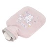 Hot Water Bottle with Soft Cover Student Home Portable Cute