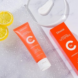 Vitamin C Collagen Cleansing Gel/Sunscreen Lotion/Collagen Essence. Contains vitamin C, glycolic acid, suitable for skin care with multiple benefits - Specifications: Cleanser（100g /3.38fl.oz）