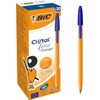 Bic Orange Fine Ballpoint Pen Blue Ink [Pack of 20]