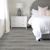 Peel and Stick Floor Tile, 10-Pack 15 Sq.Ft, Natural Grey