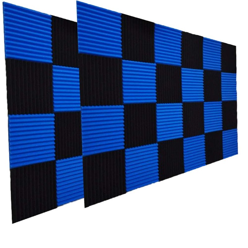 Burdurry 50 Pack Acoustic Panels Soundproof Studio Foam for Walls