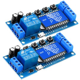 DC Motor Driver - L298 Dual H Bridge Motor Controller DC 6.5V-27V 7A Motor Regulator Board PWM Forward/Reverse/Brake 12V 24V Electric Motor Control Module Industrial 160W with Optocoupler Isolation