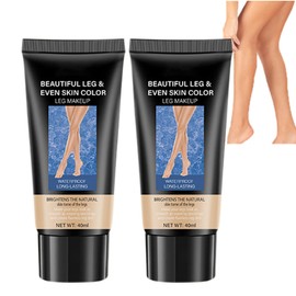 Beine und Körper Make up Grundlage, Leg Foundation Body Concealer, Tattoo Narben Abdeckung für Beine und Körper, Körperabdeckung Tattoo Abdecker, Abdeckt Krampfadern für alle Hauttöne (02, M)